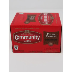 Community Coffee- Pecan Praline 12 cup pk